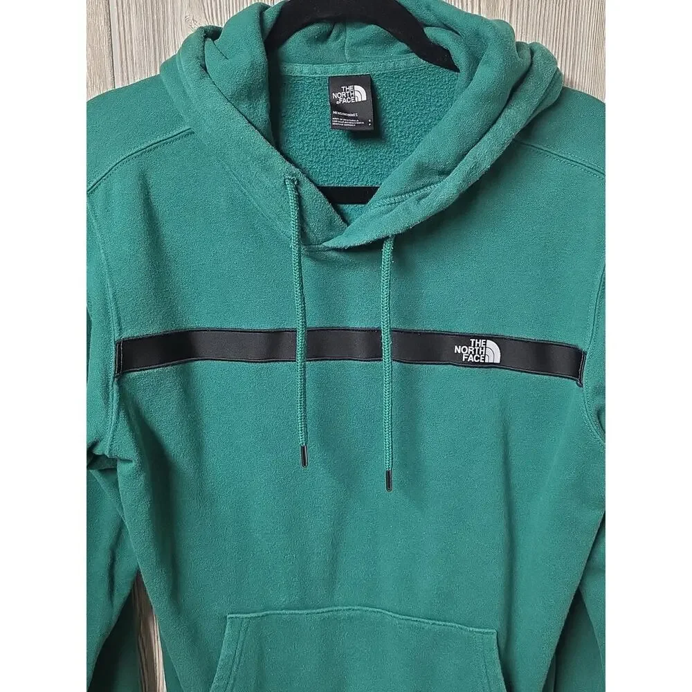 The North Face Edge to Edge Pullover Hoodie Green Mens Size Small